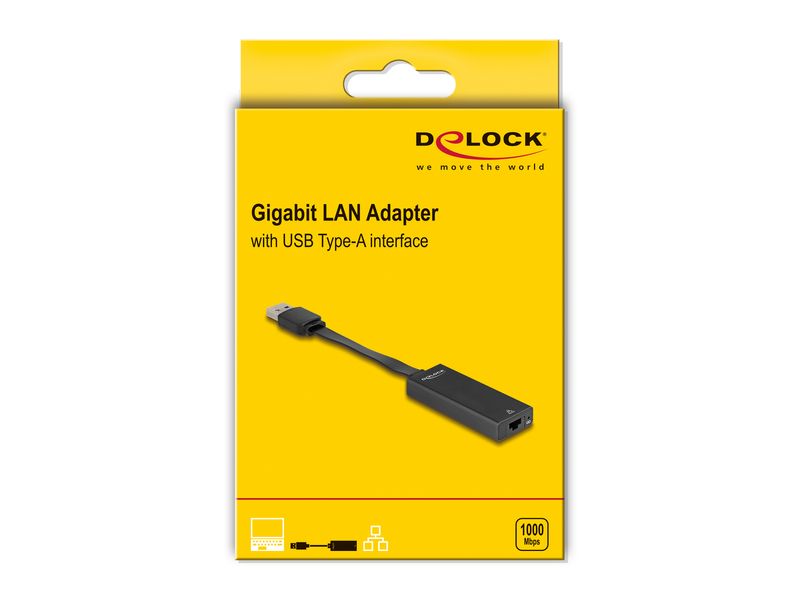 Delock-Adattatore-USB-di-tipo-A-per-Gigabit-LAN-slim