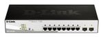 D-Link-DGS-1210-08P-Gestito-L2-Gigabit-Ethernet--10-100-1000--Supporto-Power-over-Ethernet--PoE--Nero