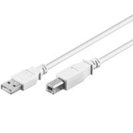 Goobay Wentronic goobay - USB-Kabel - USB Typ B (S) bis USB (S) - USB 2.0 - 1 m - wei (96186)