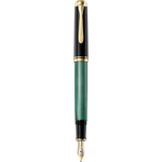 Pelikan M400. Produktfarbe: Schwarz, Gold, Gr¼n, Tintenf¼llsystem: Integriertes Bef¼llsystem