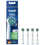 Braun Oral-B CrossAction 4 pz Bianco