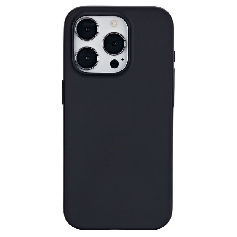 eSTUFF-ES67101027-custodia-per-cellulare-155-cm-6.1-Cover-Nero--Cover-for-INFINITE-VIENNA-iPhone-15-Pro---Black-Cover.-M