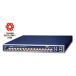 PLANET LRP-1622CS switch di rete Gestito L2/L4 Gigabit Ethernet (10/100/1000) Supporto Power over Ethernet (PoE) 1U Blu