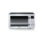 Severin MW 7777 forno a microonde Nero, Acciaio inox Microonde con grill Superficie piana 25 L 900 W