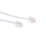 ACT-RJ12---RJ12-cable-White-5.0m-5-m-Bianco