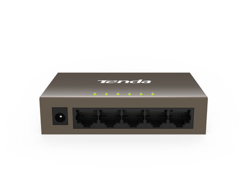 Tenda-TEF1005D-switch-di-rete-Non-gestito-Fast-Ethernet--10-100--Grigio