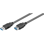 Microconnect USB3.0AAF3B cavo USB USB 3.2 Gen 1 (3.1 Gen 1) 3 m USB A Nero