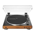 Audio-Technica AT-LP60xBTBZ Giradischi con trasmissione a cinghia Nero, Marrone Completamente automatico