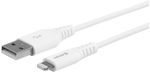 eSTUFF-ES601104-cavo-Lightning-1-m-Bianco--REPLACED-BY-ES601170-----Lightning-Cable-MFI-1m-White---8Pin-Lightning---USB-