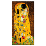 Lupia - Quadro su tela canvas DEEP 100X180 IL BACIO DI KLIMT