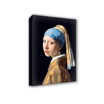 Lupia - Quadro su tela il meglio dell arte 70X100 cm RAGAZZA C/L ORECCHINO DI PERLA-VERMEER