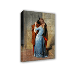 Lupia - Quadro su tela il meglio dell arte 70X100 cm IL BACIO - HAYEZ