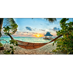 Lupia - Quadro su tela canvas DEEP 62X115 MAORY BAY