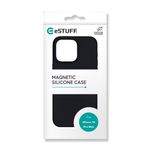 eSTUFF-ES67150033-custodia-per-cellulare-155-cm-6.1-Cover-Nero--Cover-for-INFINITE-ROME-iPhone-12-12---Pro-Black-Magneti