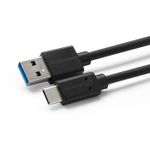 Microconnect USB3.2CA05 cavo USB USB 3.2 Gen 2 (3.1 Gen 2) 0,5 m USB A USB C Nero