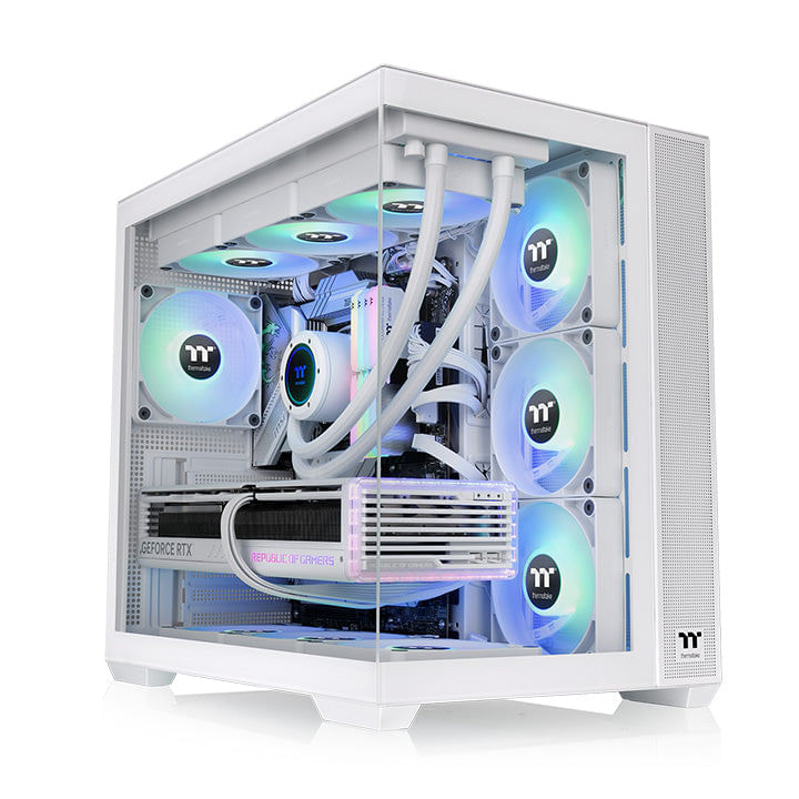 Thermaltake-View-380-TG-ARGB-Snow-Midi-Tower-Bianco