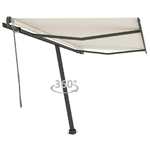 Tenda da Sole Automatica Autoportante 350x250 cm Crema