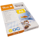 Peach PP525-02 pellicola per plastificatrice 100 pz