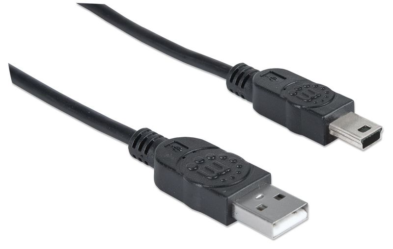 Manhattan-333375-cavo-USB-18-m-USB-2.0-USB-A-Mini-USB-B-Nero