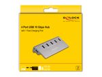 Delock-Hub-USB-10-Gbps-con-4-porte-USB-di-tipo-A-1-porta-di-ricarica-rapida-con-alimentatore