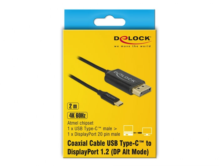 Delock-Cavo-USB-da-tipo-C-a-HDMI--DP-Alt-Mode--4K-60-Hz-1-m-coassiale