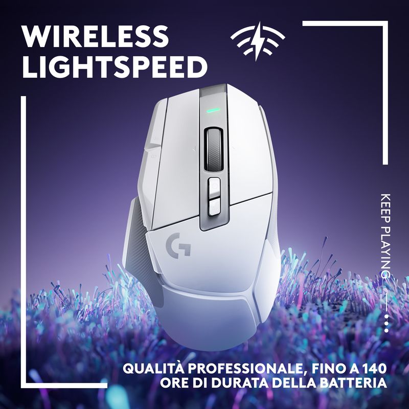 Logitech-G-G502-X-Lightspeed-mouse-Giocare-Mano-destra-RF-Wireless-Ottico-25600-DPI