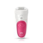 Braun Silk-épil 5 5/500 SensoSmart 28 pinzette Rosa, Bianco