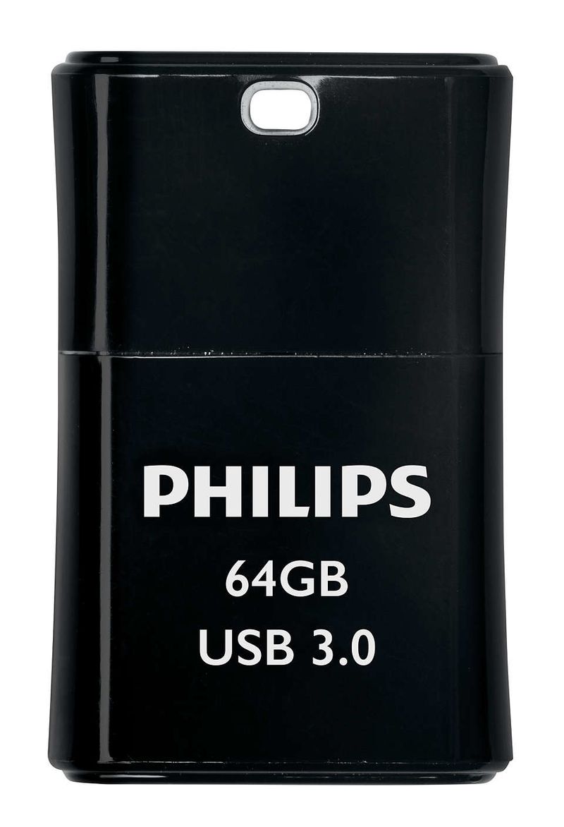 Philips-Pico-Edition-3.0-unitA -flash-USB-64-GB-USB-tipo-A-3.2-Gen-1--3.1-Gen-1--Nero