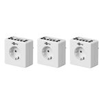 Goobay 55542 presa intelligente 3600 W Bianco