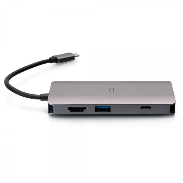 C2G-Mini-dock-USB-C-8-in-1-con-HDMI-2-porte-USB-A-Ethernet-lettore-schede-SD-e-tecnologia-Power-Delivery-USB-C-fino-a-10