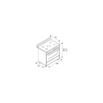 LA-GERMANIA-Cucina-Elettrica-AMN965EBV-5-Fuochi-a-Gas-Forno-Elettrico-Classe-A-Dimensioni-90-x-60-cm-Colore-Bianco