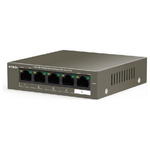 Tenda TEF1105-4-63W switch di rete Non gestito Fast Ethernet (10/100) Supporto Power over Ethernet (PoE