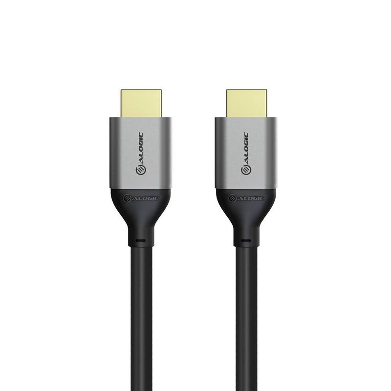 ALOGIC-ULHD02-SGR-cavo-HDMI-2-m-HDMI-tipo-A-Standard-Nero-Grigio--ULTRA-2M-HDMI-TO-HDMI-8K-CABLE-----MALE-TO-MALE---SPAC