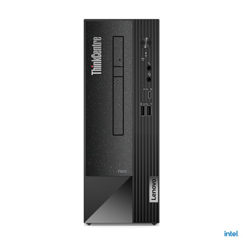 Lenovo-ThinkCentre-neo-50s-SFF-Intel®-Core™-i3-i3-12100-8-GB-DDR4-SDRAM-512-GB-SSD-Windows-11-Pro-PC-Nero