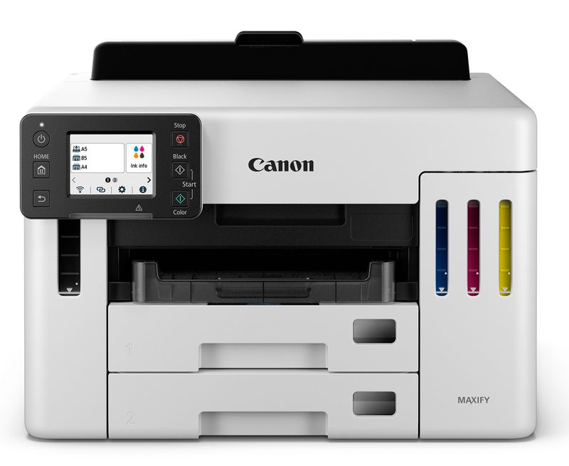 STAMPANTE-CANON-INK-Maxify-GX5550-A4-24-15.5IPM-500FF-DUPLEX-LAN-USB-WiFi