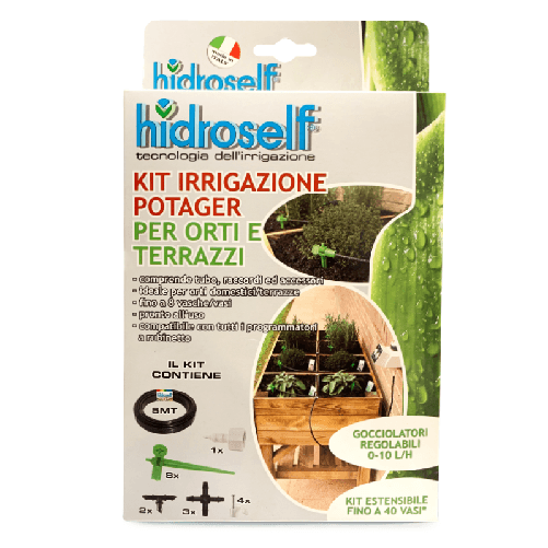 Hidroself Kit microirrigazione fino a 8 gocciolatori