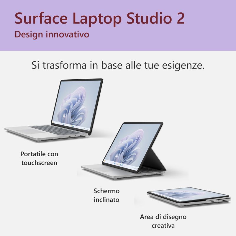 Microsoft-Surface-Laptop-Studio-2--144--Processore-Intel-Core-i7-16GB-512GB-Wi