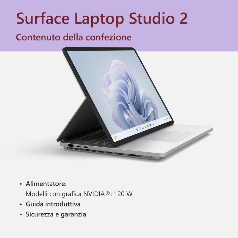 Microsoft-Surface-Laptop-Studio-2--144--Processore-Intel-Core-i7-16GB-512GB-Wi