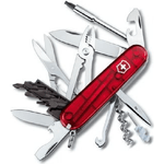 Victorinox Coltello tascabile Victorinox V-1.77 25.T Cyber Tool M rosso trasparente