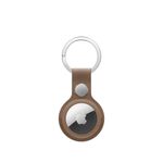 Apple Portachiavi AirTag in tessuto FineWoven - Grigio talpa (AIRTAG FINEWOVEN KEY RING - TAUPE)