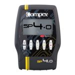 Compex SP 4.0 stimolatore di muscolo elettronico Unità di elettrodi 4 canali Nero, Grigio, Giallo