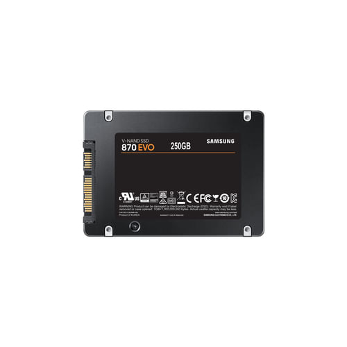 Ssd-25-250Gb-Sata-Iii-Evo-870-Samsung-3D