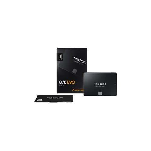 Ssd-25-250Gb-Sata-Iii-Evo-870-Samsung-3D