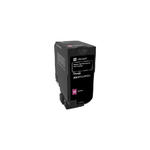 Lexmark 84C2HME cartuccia toner 1 pz Originale Magenta