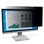 3M PF185W9B schermo anti-riflesso 47 cm (18.5") Monitor Filtro per la privacy senza bordi per display