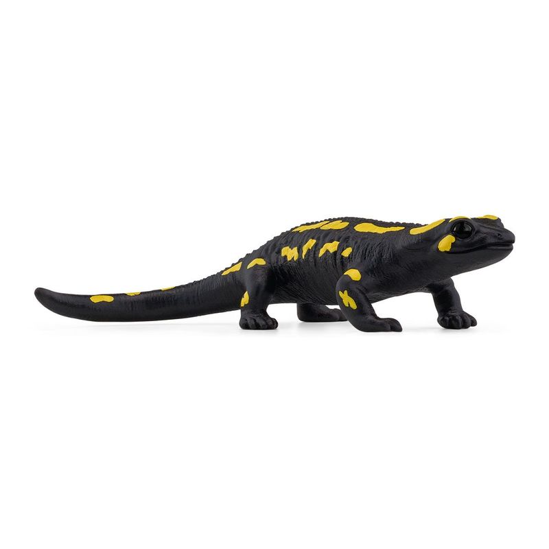 schleich-WILD-LIFE-14870-action-figure-giocattolo--SCHLEICH-Wild-Life-Fire-Salamander-Toy-Figure-3-to-8-Years-Black-Yell