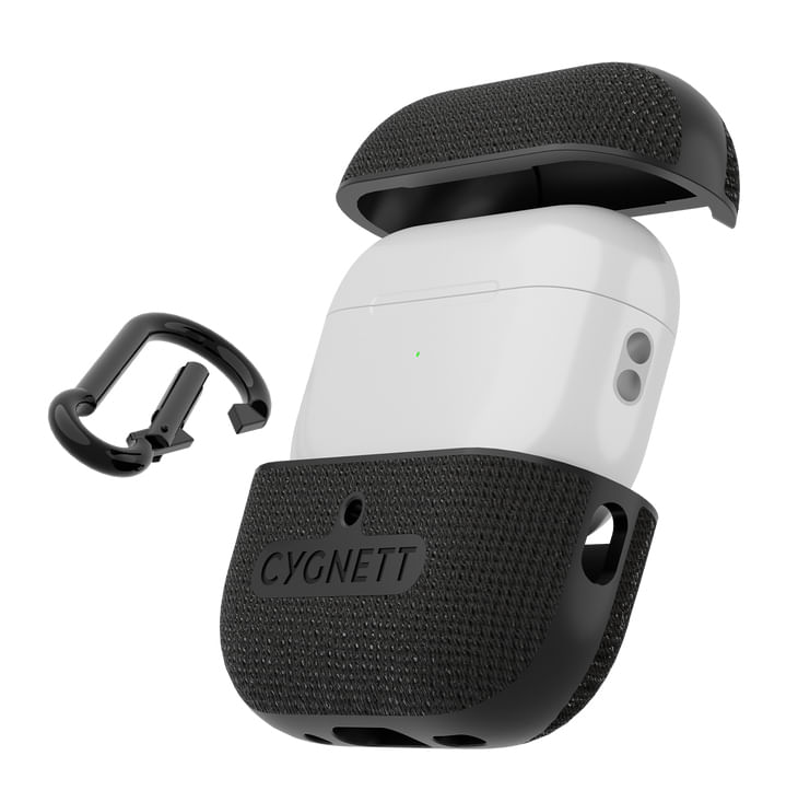 Cygnett-Tekview-Custodia-AirPod-Pro-Gen2-Nero-Grigio