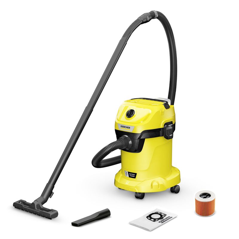 Karcher-WD-3-18-17-L-Aspiratore-a-cilindro-Secco-e-bagnato-225-W-Senza-sacchetto