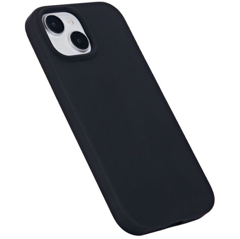 eSTUFF-ES67120025-custodia-per-cellulare-155-cm-6.1-Cover-Nero--Cover-for-INFINITE-RIGA-iPhone-15-Black---Cover.-Materia