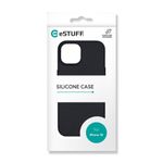 eSTUFF-ES67120025-custodia-per-cellulare-155-cm-6.1-Cover-Nero--Cover-for-INFINITE-RIGA-iPhone-15-Black---Cover.-Materia